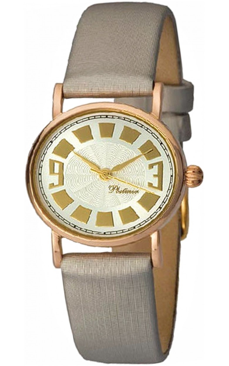 95050.232 russian gold кварцевый wrist watches Platinor "надин" for women  95050.232