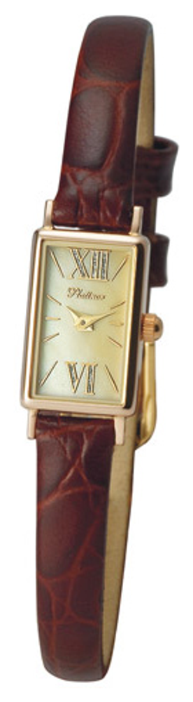 200230.432 russian gold кварцевый wrist watches Platinor "валерия" for women  200230.432