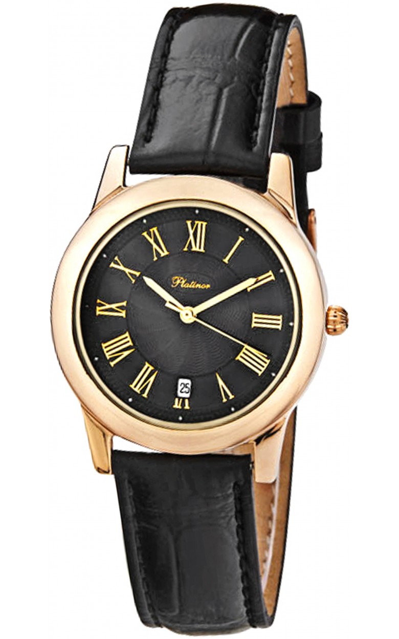 40250.517 russian gold кварцевый wrist watches Platinor "рио" for men  40250.517