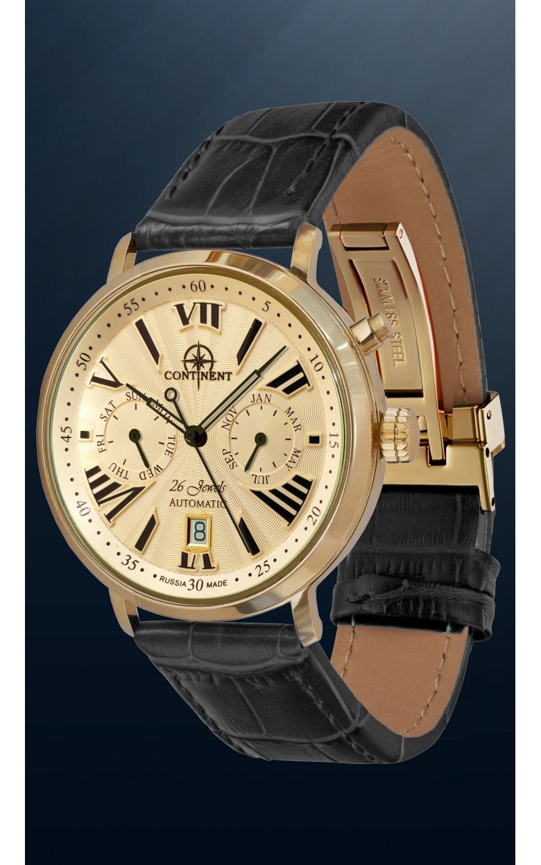 128.2.9122 russian gold wrist watches Continent  128.2.9122