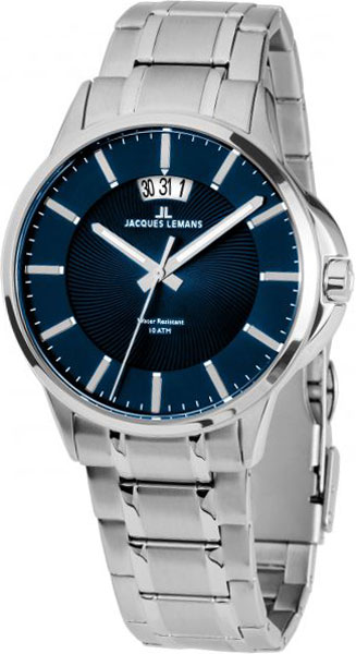 1-1540M  кварцевые наручные часы Jacques Lemans "Classic"  1-1540M
