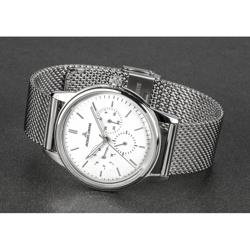 1-2061G  кварцевые наручные часы Jacques Lemans "Retro Classic"  1-2061G