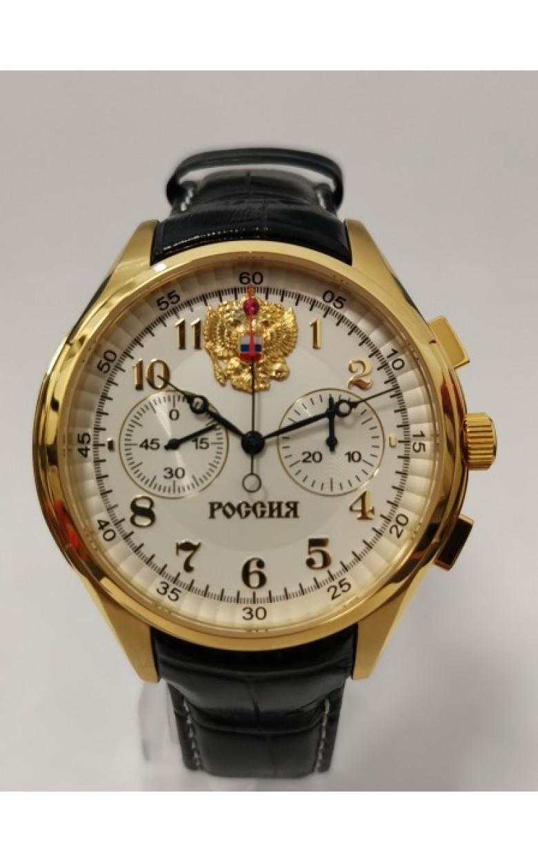 3140/9156315П russian Men's watch механический automatic wrist watches премиум-стиль logo Герб РФ  3140/9156315П
