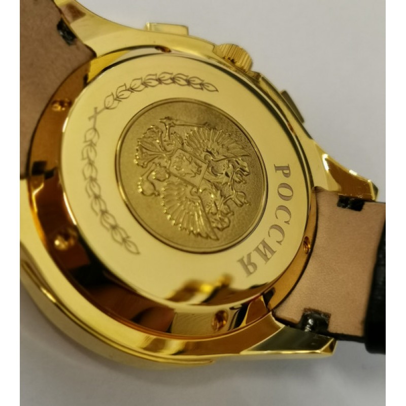3140/9156315П russian Men's watch механический automatic wrist watches премиум-стиль logo Герб РФ  3140/9156315П