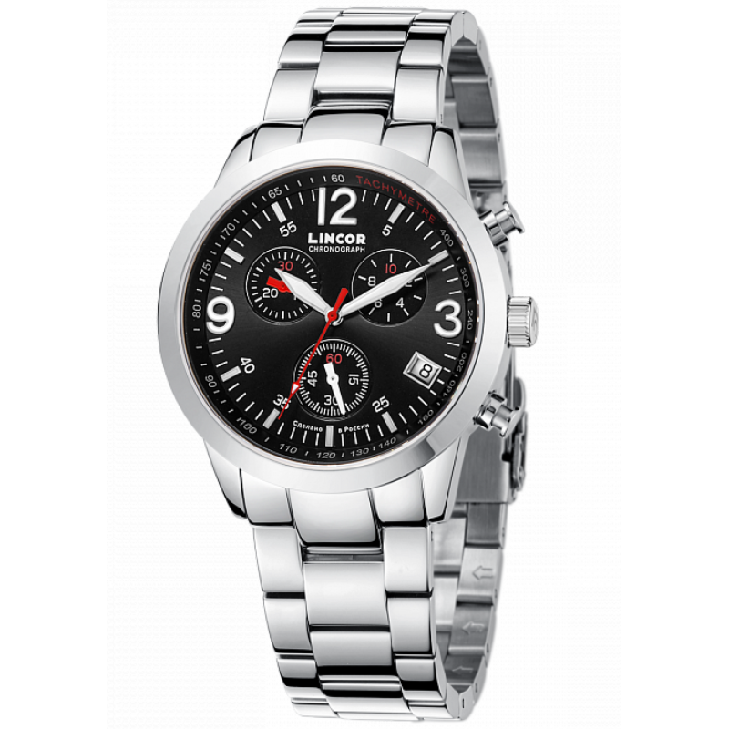 1159S0B2 russian кварцевый wrist watches Lincor  1159S0B2
