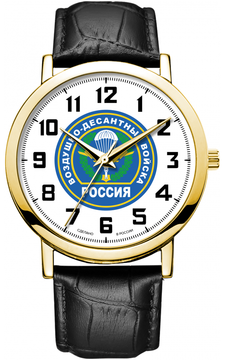 1090A1L14  кварцевые наручные часы Mikhail Moskvin логотип ВДВ Россия  1090A1L14