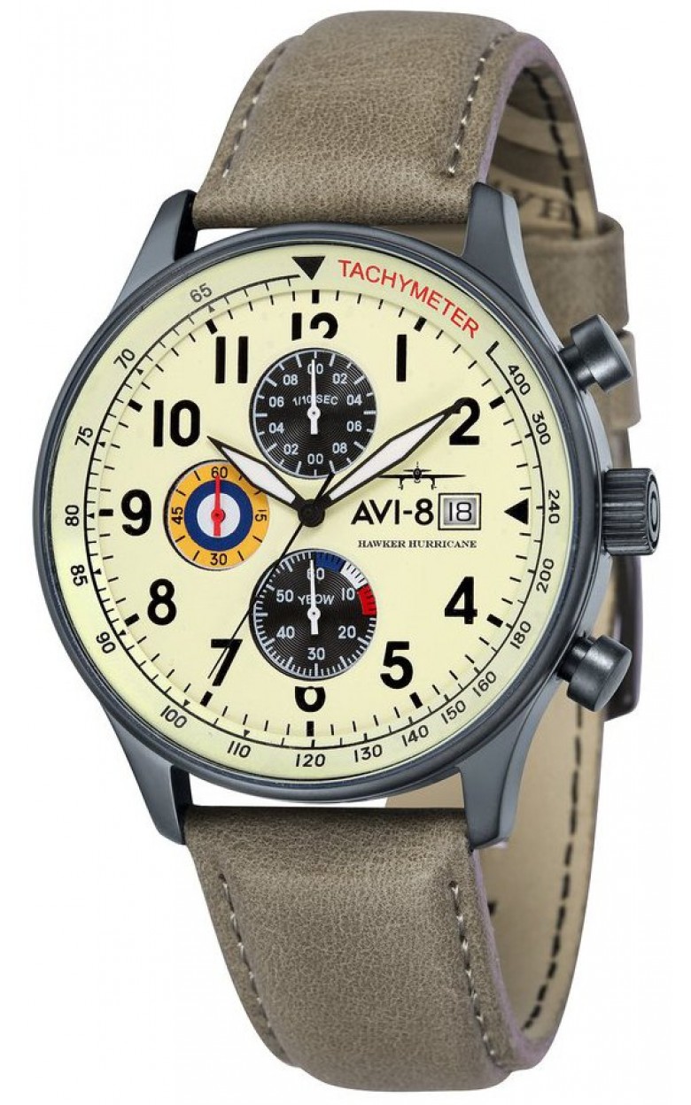 AV-4011-0C  кварцевые наручные часы AVI-8 "Hawker Hurricane"  AV-4011-0C
