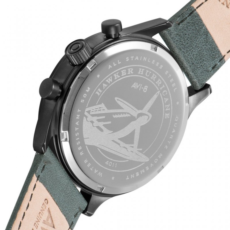 AV-4011-0D  Men's watch кварцевый wrist watches AVI-8 "Hawker Hurricane"  AV-4011-0D