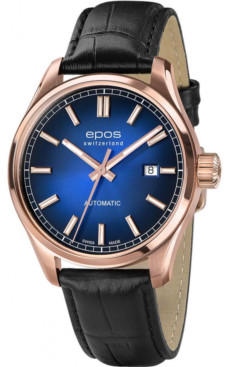 3501.132.24.16.25 swiss Men's watch механический automatic wrist watches EPOS "Passion"  3501.132.24.16.25