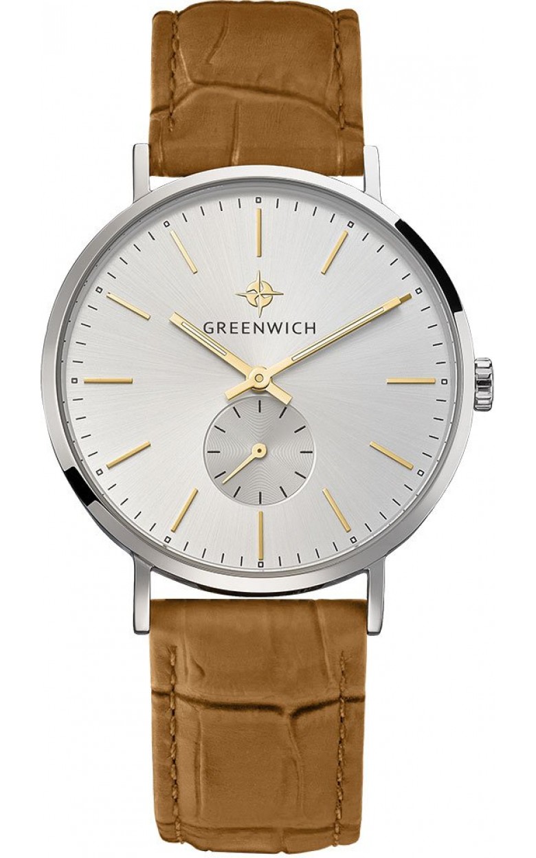 GW 012.13.33  кварцевый wrist watches Greenwich "Anchor" for men  GW 012.13.33