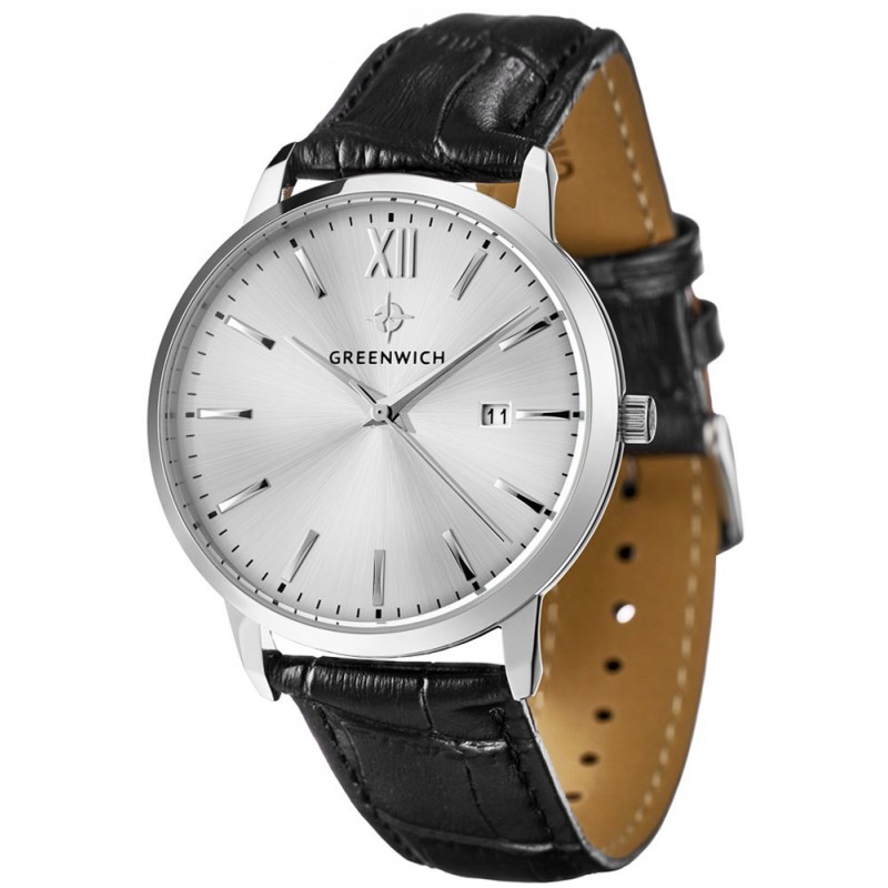 GW 021.11.13  Men's watch кварцевый wrist watches Greenwich "Bell"  GW 021.11.13