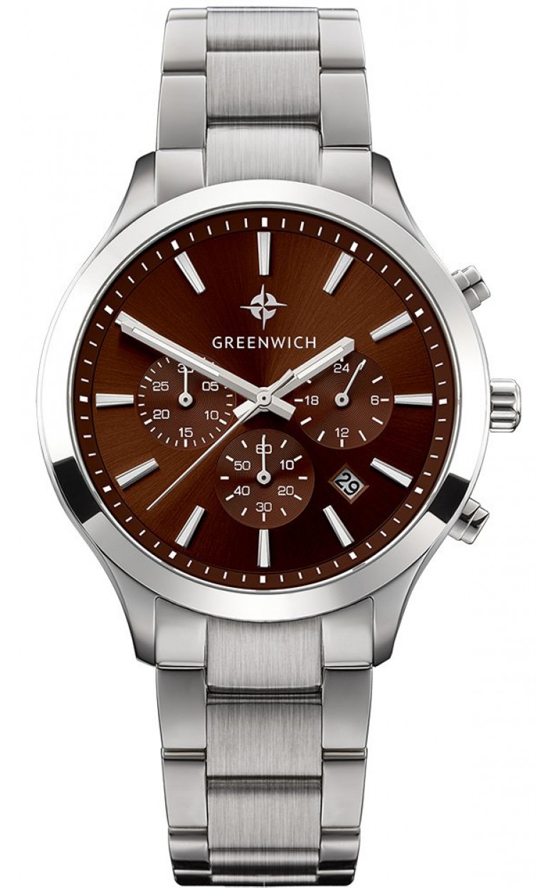 GW 043.10.32  кварцевые наручные часы Greenwich "Skipper"  GW 043.10.32