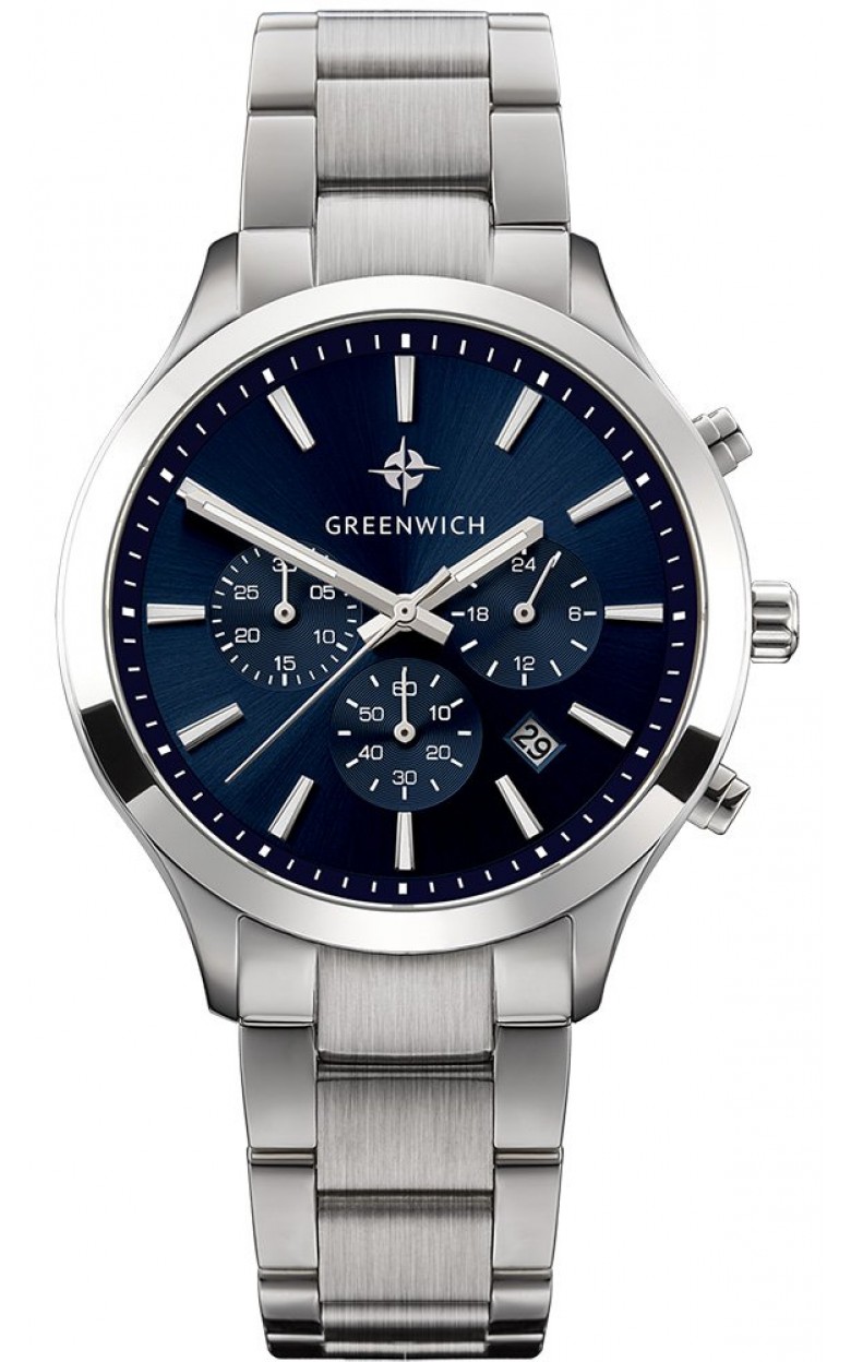 GW 043.10.36  кварцевые наручные часы Greenwich "Skipper"  GW 043.10.36