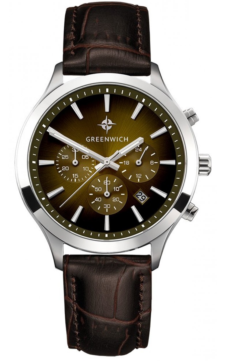 GW 043.12.30  кварцевые наручные часы Greenwich "Skipper"  GW 043.12.30