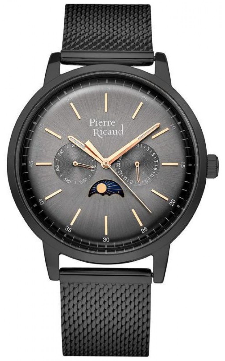 P97258.B1R4QF  Men's watch кварцевый wrist watches Pierre Ricaud  P97258.B1R4QF