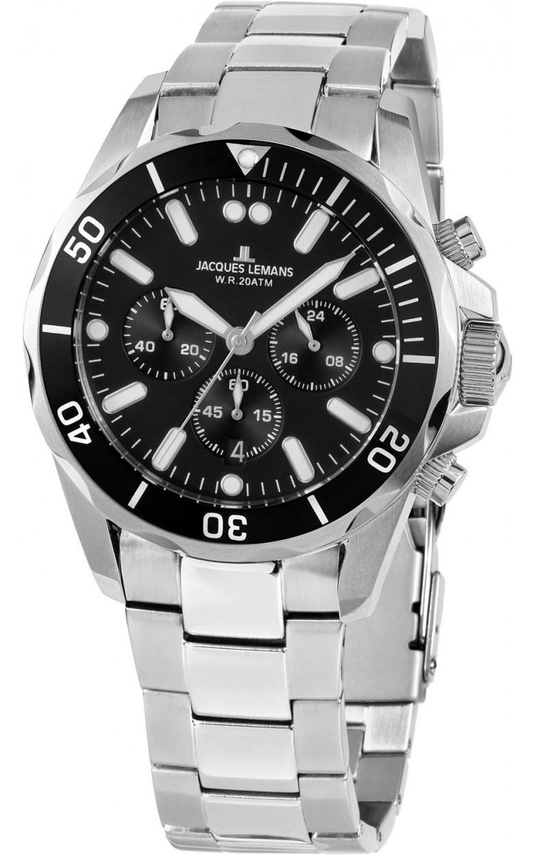 1-2091F  кварцевые наручные часы Jacques Lemans "Sport"  1-2091F