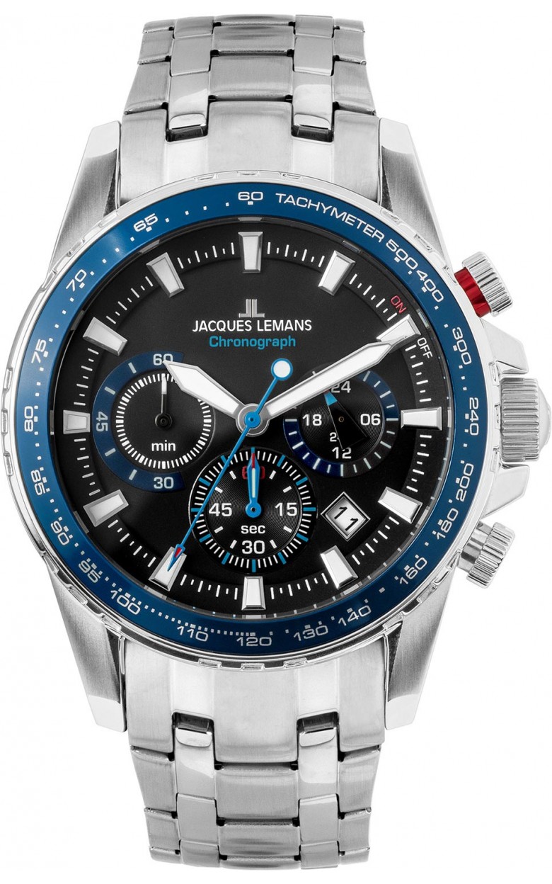 1-2099E  кварцевые наручные часы Jacques Lemans "Sport"  1-2099E