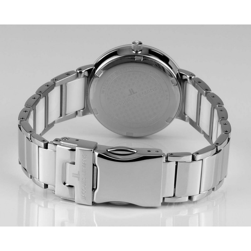 42-8B  кварцевые наручные часы Jacques Lemans "High Tech Ceramic"  42-8B