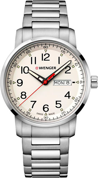 01.1541.108 swiss Men's watch quartz wrist watches Wenger  01.1541.108