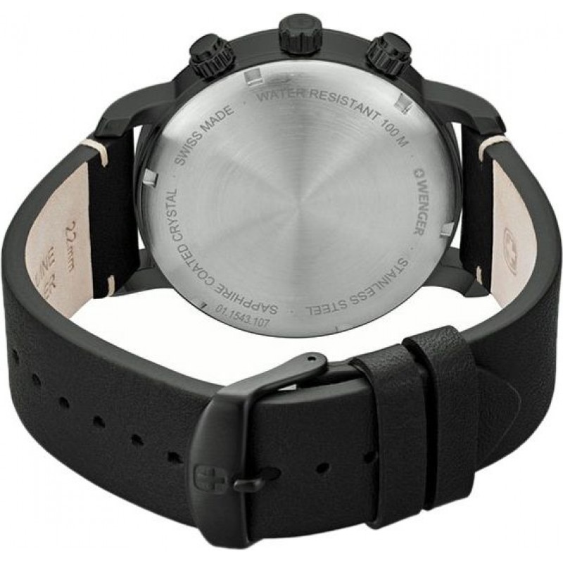 01.1543.106 swiss Men's watch quartz wrist watches Wenger  01.1543.106