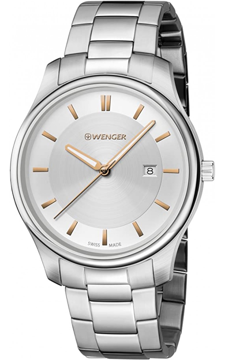 01.1441.105 swiss Men's watch quartz wrist watches Wenger  01.1441.105