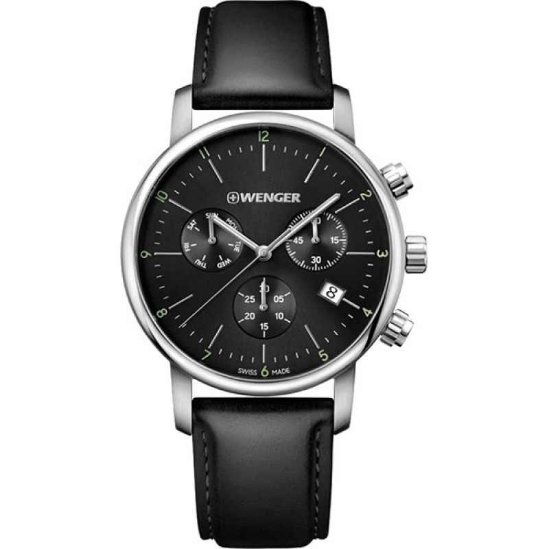 01.1743.102 swiss Men's watch quartz wrist watches Wenger  01.1743.102
