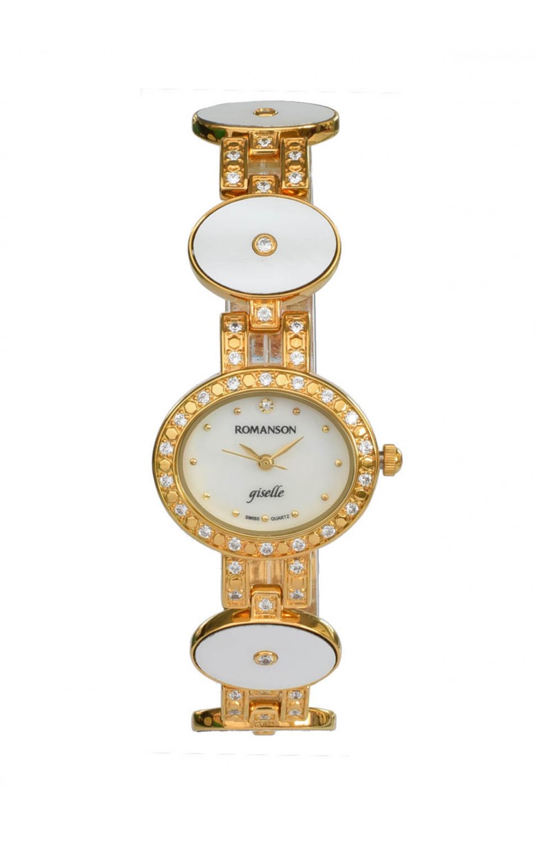 RM 7697 QLG(WH)_ucenka  кварцевый wrist watches Romanson  RM 7697 QLG&#40;WH&#41;_ucenka