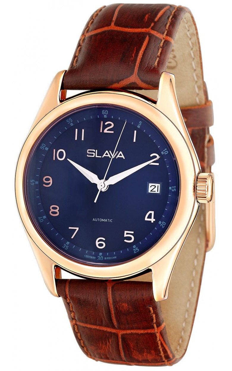 1493270/300-8215 russian механический automatic wrist watches Slava "Premier" for men  1493270/300-8215