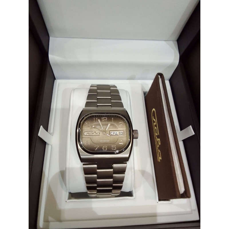 0222305/100-2427 russian Men's watch механический automatic wrist watches Slava "телевизор Titanium"  0222305/100-2427