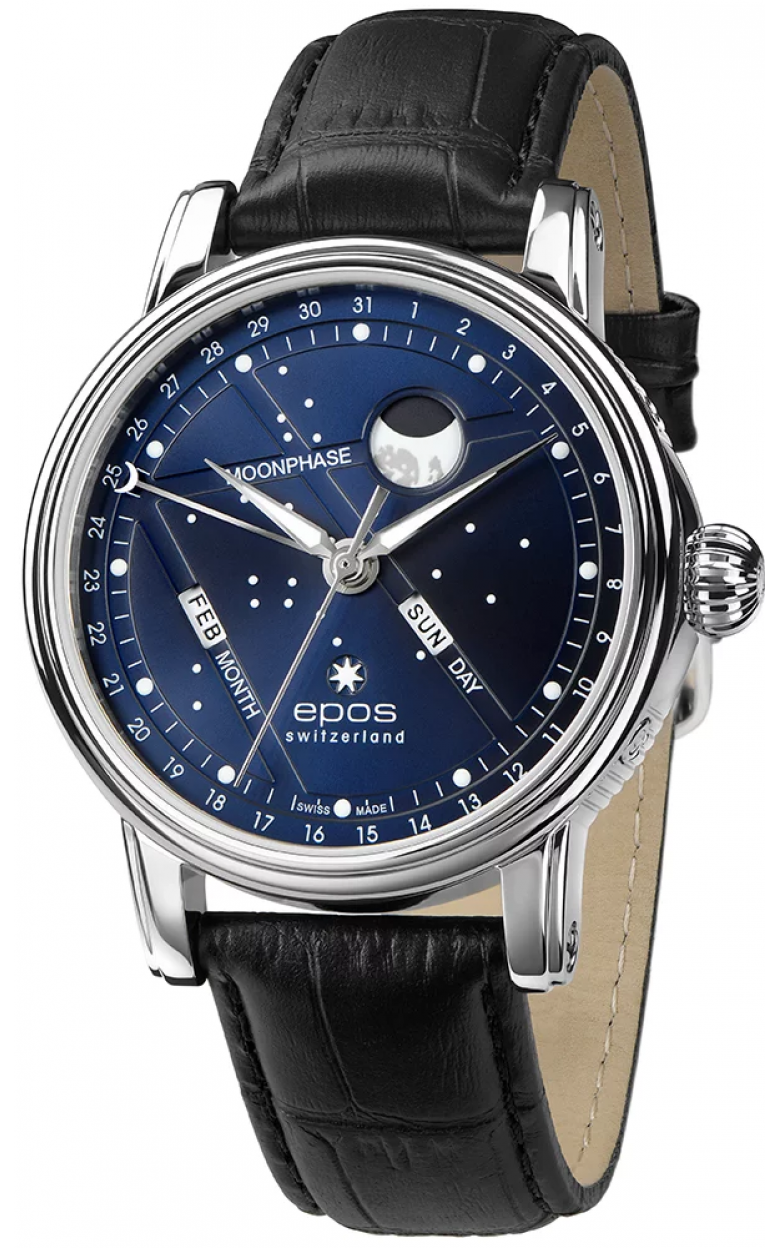 3439.322.20.16.25 swiss Men's watch механический automatic wrist watches EPOS  3439.322.20.16.25