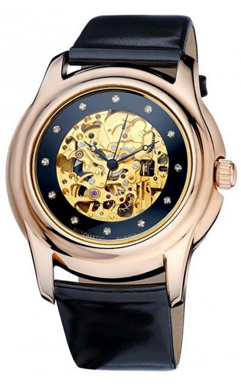 96430.557 russian gold кварцевый wrist watches Platinor  96430.557