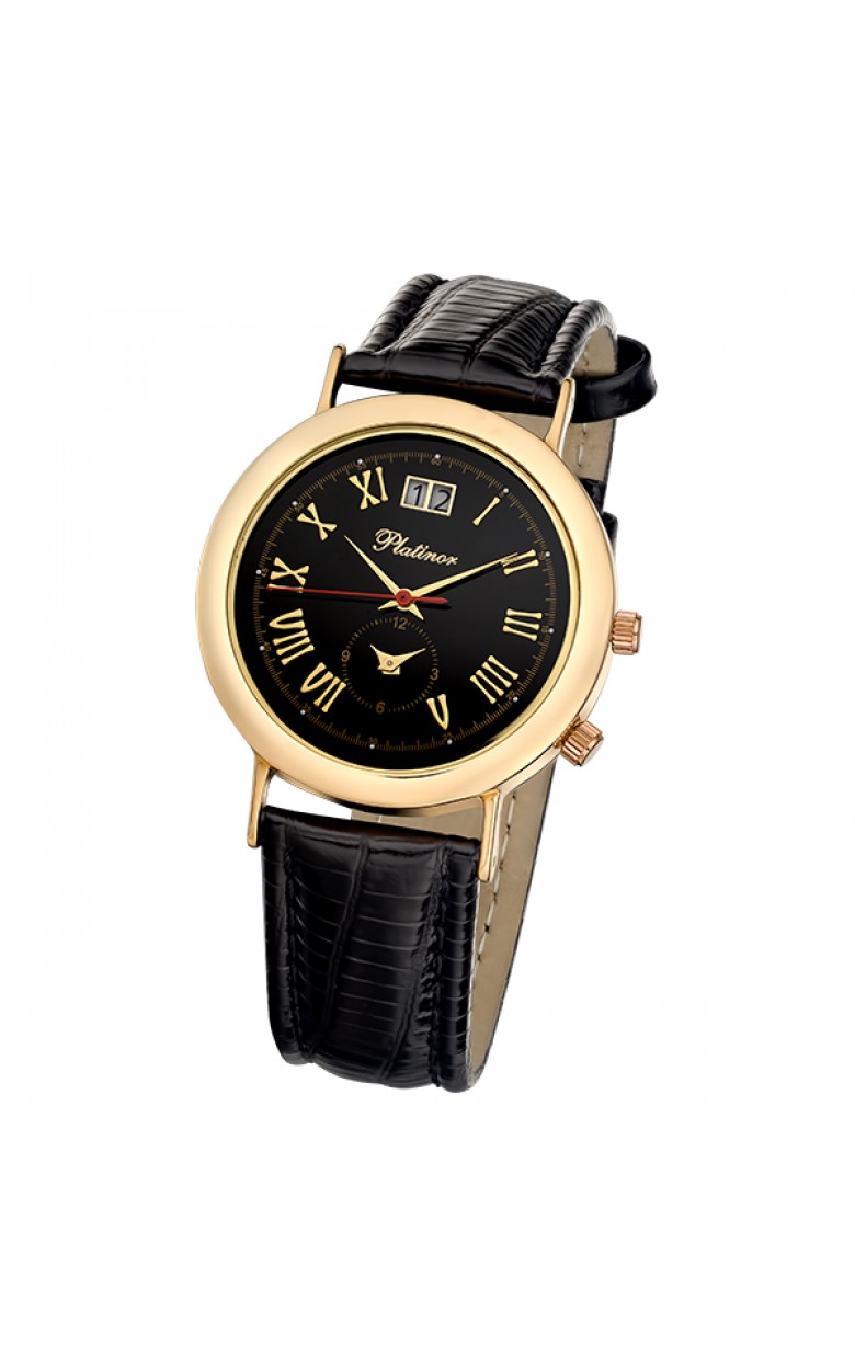 55850.515 russian gold кварцевый wrist watches Platinor  55850.515