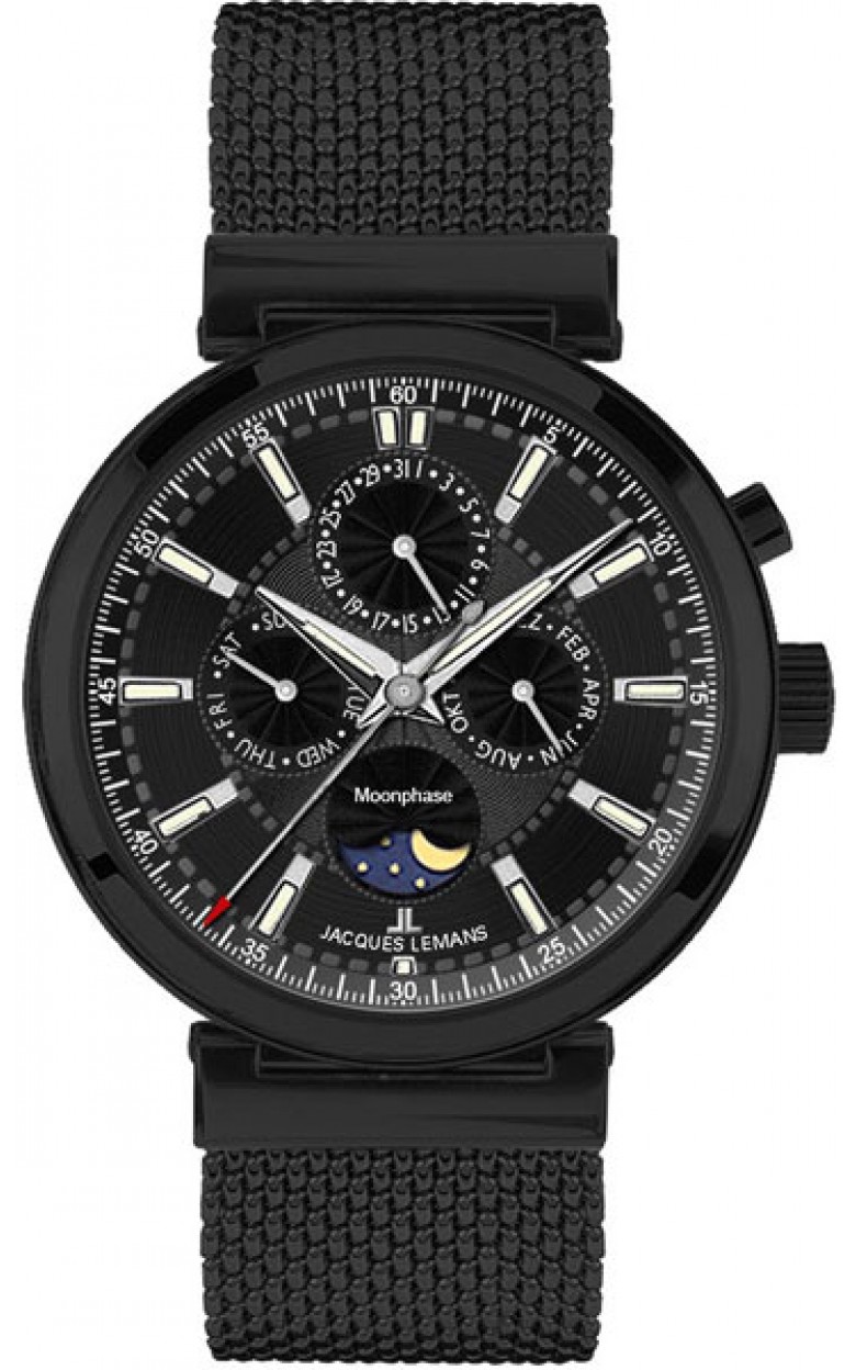 1-1698E  кварцевые наручные часы Jacques Lemans "Classic"  1-1698E
