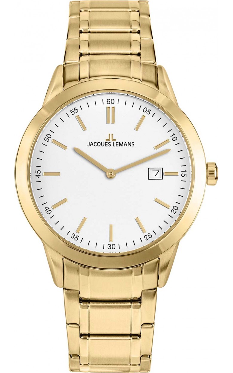 1-2096F  кварцевые наручные часы Jacques Lemans "Classic"  1-2096F