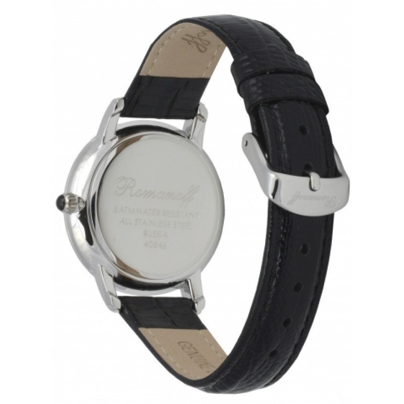 40546/1G3BL  кварцевые наручные часы Romanoff "Женская коллекция"  40546/1G3BL