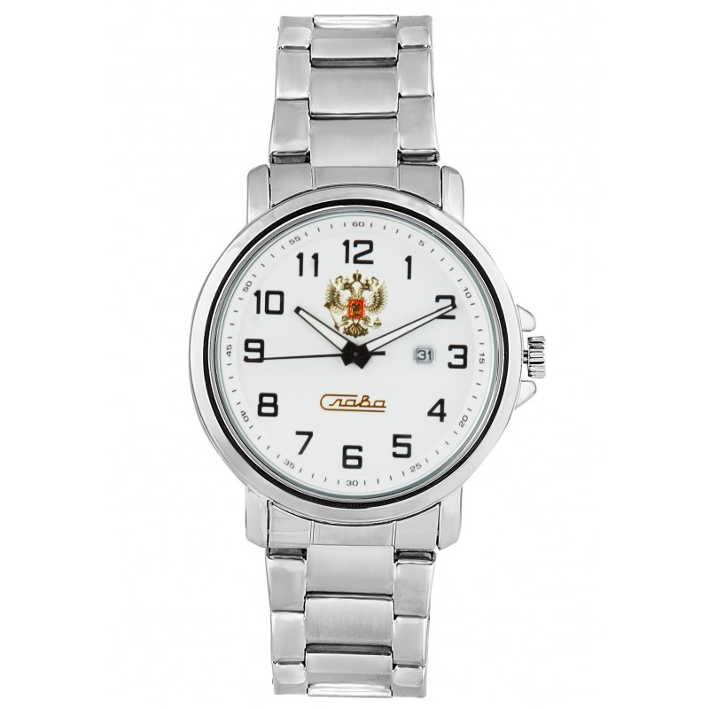 2351461/100-2115 russian Men's watch кварцевый wrist watches Slava "Tradition"  2351461/100-2115