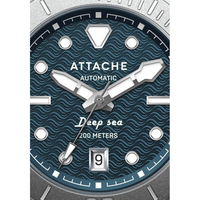 Deep Sea Green  механические часы ATTACHE (АТТАШЕ)  Deep Sea Green