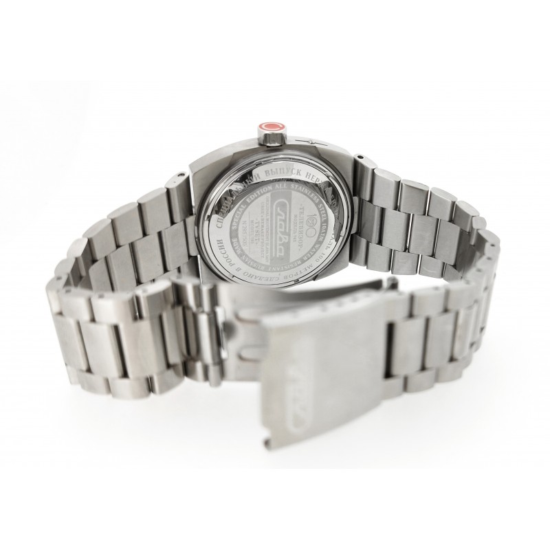 7620025/100-2427-02 7620025/100-2427-02 Wrist watch Slava tv mechanical с Automaticом с гравировкой