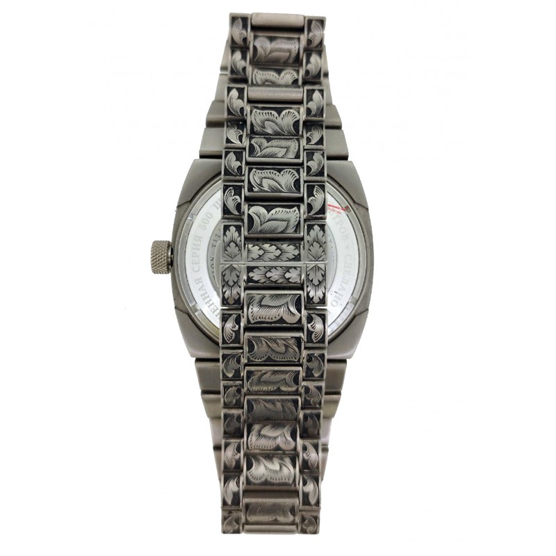 0220303/100-2427-04 0220303/100-2427-04 Wrist watch Slava tv mechanical с Automaticом с гравировкой