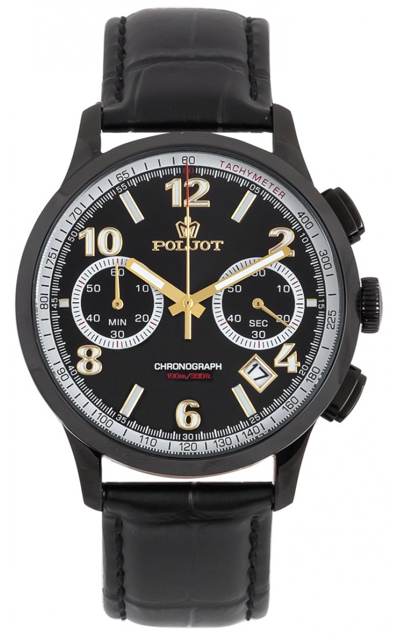 6S21.904216  quartz hronograph wrist watches Poljot "Altai" for men  6S21.904216