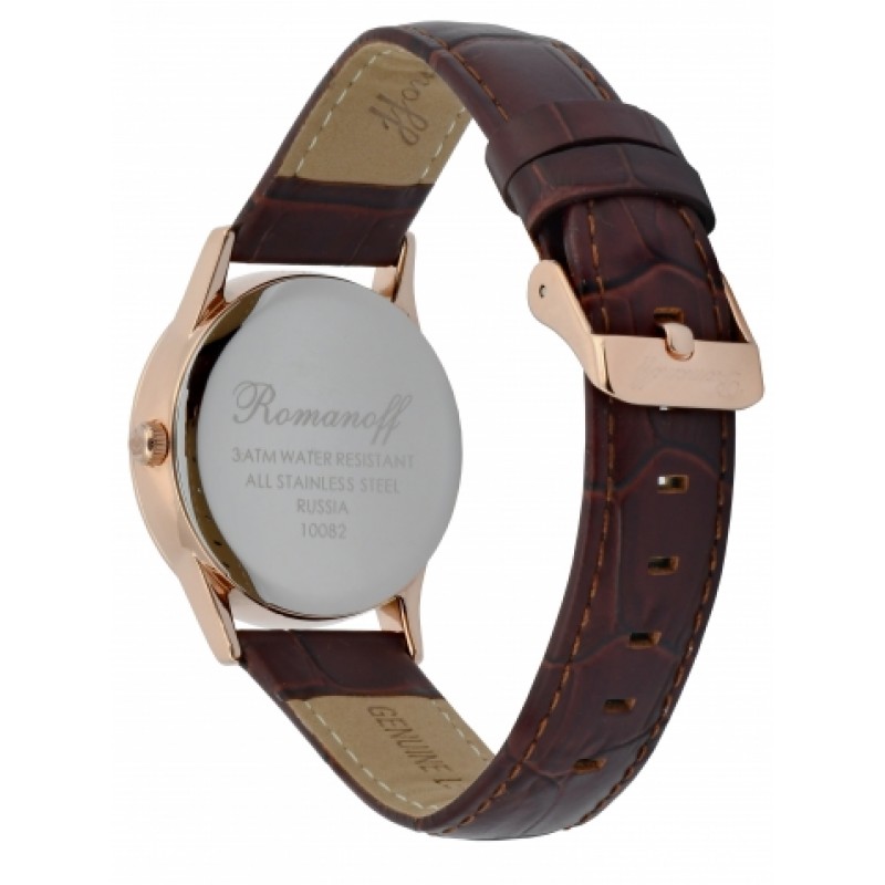 10082B1BR  кварцевые часы Romanoff "Женская коллекция"  10082B1BR