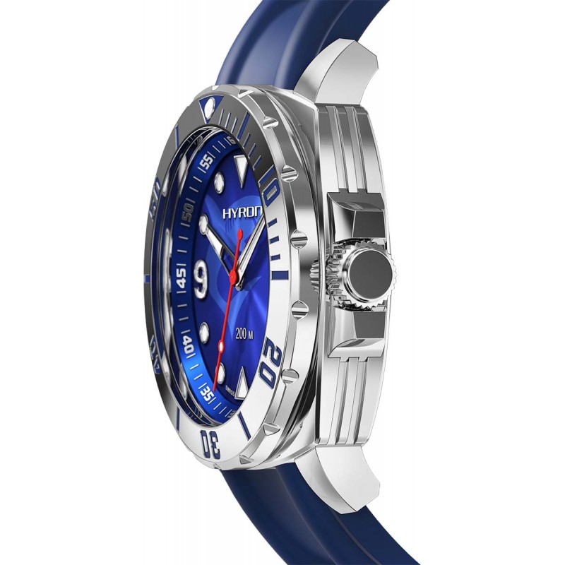 H001A H001A Wrist watch Molnija (Lightning) hyron deep blue