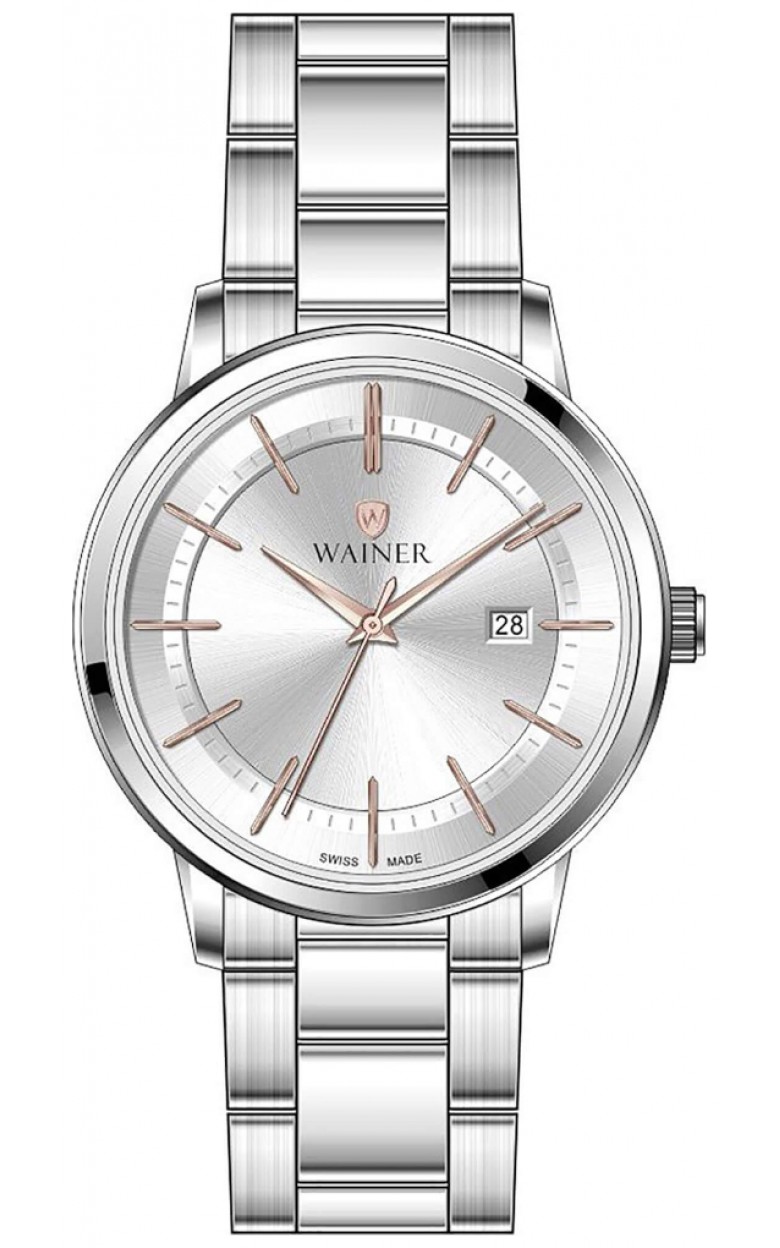 WA.11180-B swiss Men's watch кварцевый wrist watches Wainer  WA.11180-B