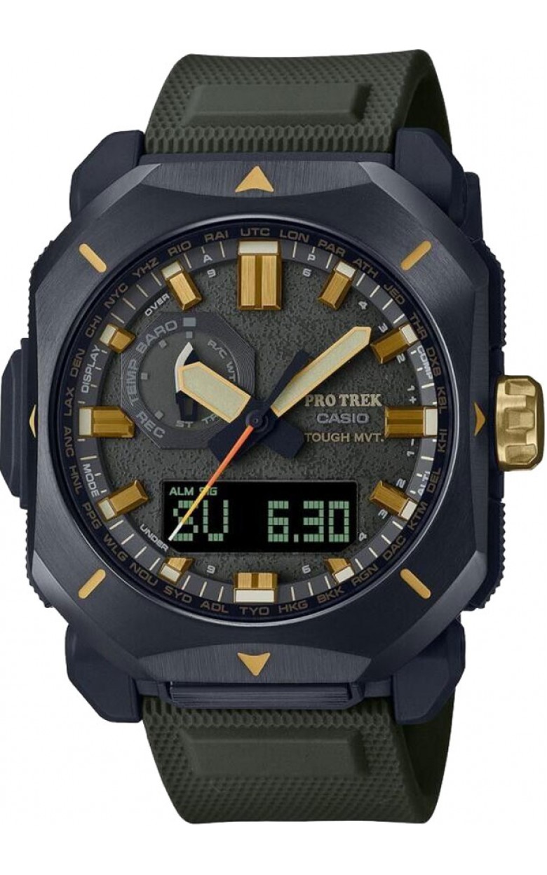 PRW-6900Y-3 japanese кварцевый wrist watches Casio "Protrek" for men  PRW-6900Y-3