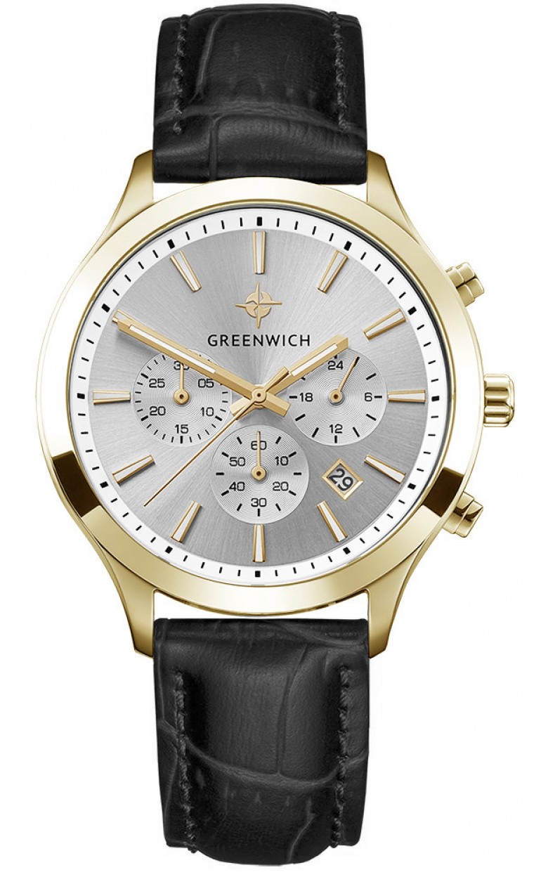 GW 043.21.33  кварцевые наручные часы Greenwich "Skipper"  GW 043.21.33