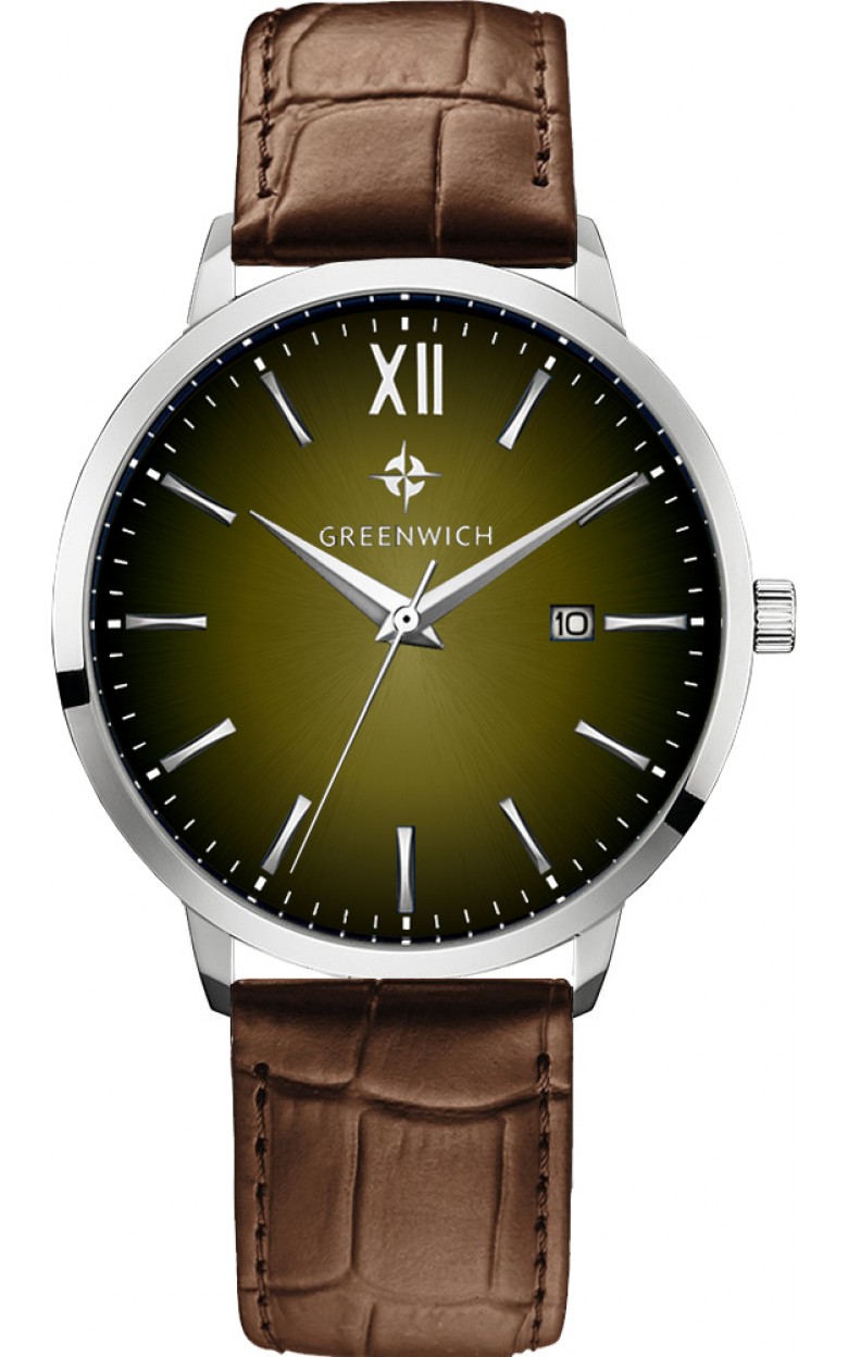 GW 061.12.10  кварцевые наручные часы Greenwich "Brig"  GW 061.12.10