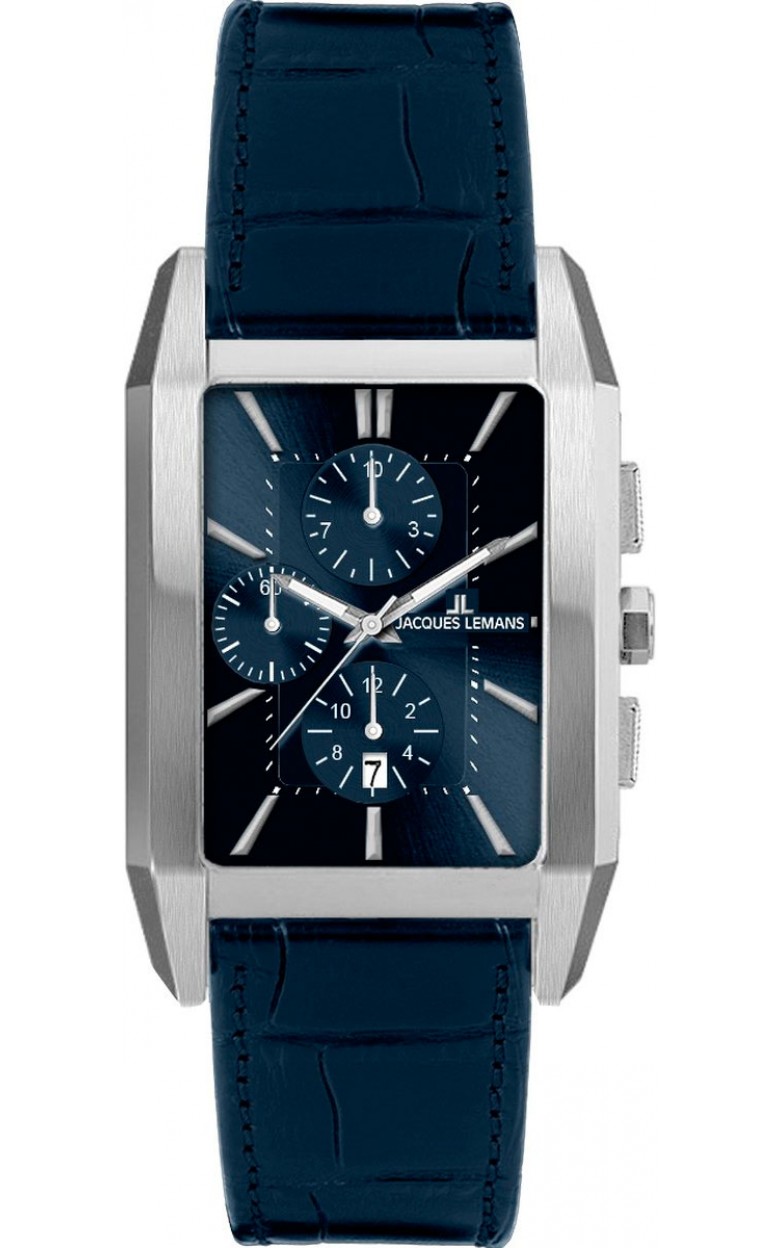 1-2161C  кварцевые наручные часы Jacques Lemans "Classic"  1-2161C