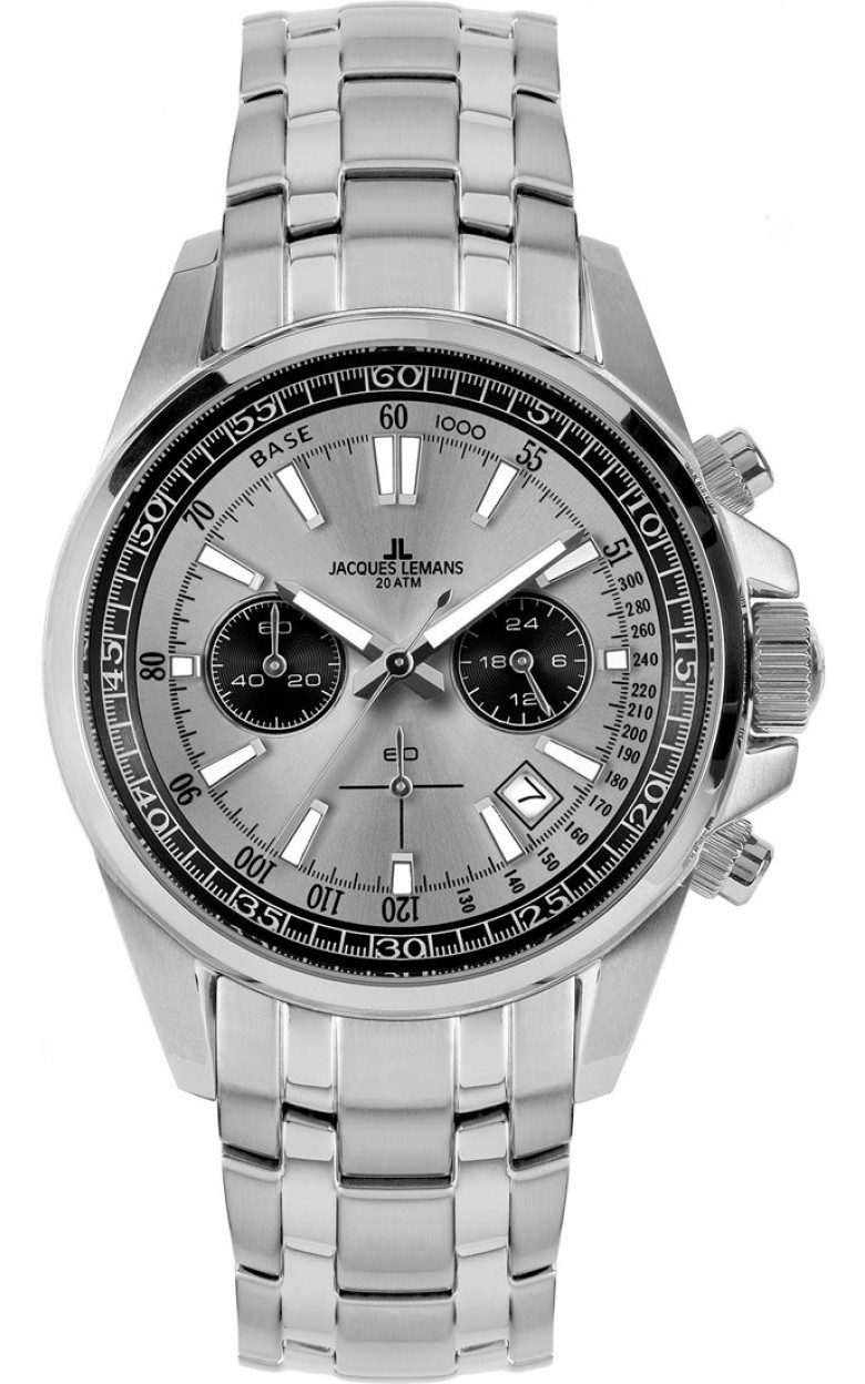 1-2117ZA  кварцевые наручные часы Jacques Lemans "Sport"  1-2117ZA