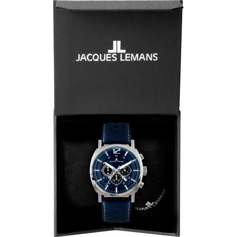 1-1645Q  кварцевые наручные часы Jacques Lemans "Sport"  1-1645Q