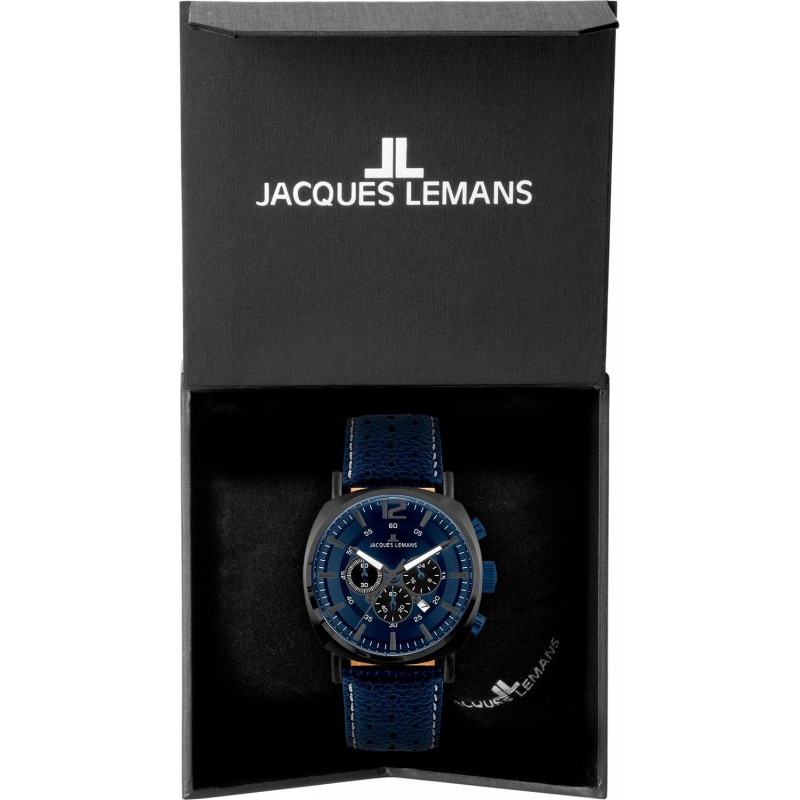1-1645R  кварцевые наручные часы Jacques Lemans "Sport"  1-1645R